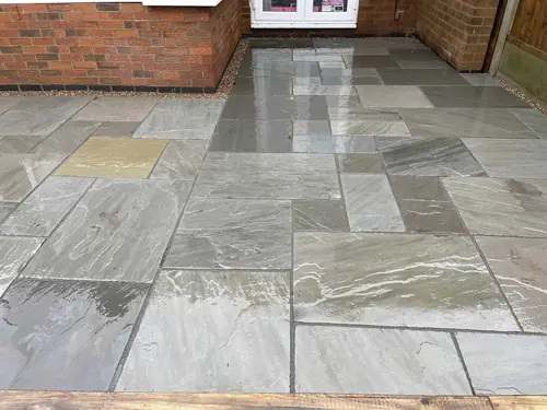 Garden Paving example